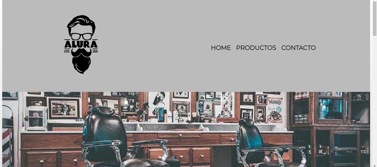 Web Barberia Alura